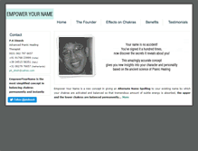 Tablet Screenshot of empoweryourname.com